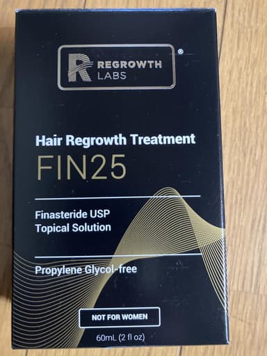 [REGROWTH LABS]リグロースラボ FIN25(フィナステリド0.25％) 【1本60ml】 レビュー投稿画像 サムネイル