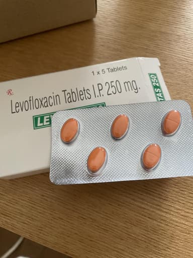 [クラビットジェネリック]レボタス250mg 【1箱5錠】 レビュー投稿画像 サムネイル