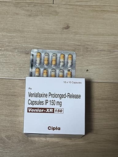 [イフェクサーSRジェネリック]ベンロールXR150mg 【1箱100カプセル】 レビュー投稿画像 サムネイル
