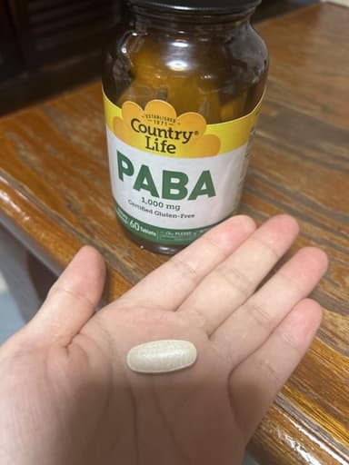 [CountryLife]PABA1,000mg 【1本60錠】 レビュー投稿画像 サムネイル