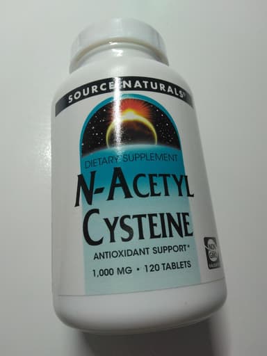 [SOURCE NATURALS]Nアセチルシステイン1000mg 【1本120錠】 レビュー投稿画像 サムネイル