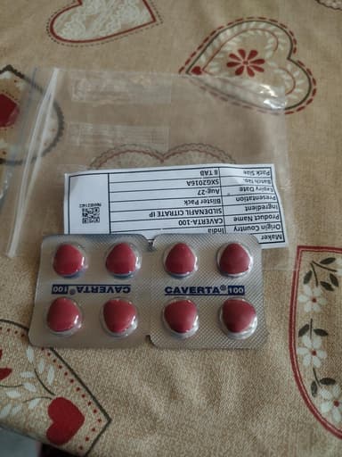 [バイアグラジェネリック]カベルタ100mg 【1袋8錠】 レビュー投稿画像 サムネイル