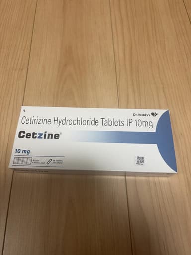 [ジルテックジェネリック]セトジン10mg 【1箱300錠】 レビュー投稿画像 サムネイル