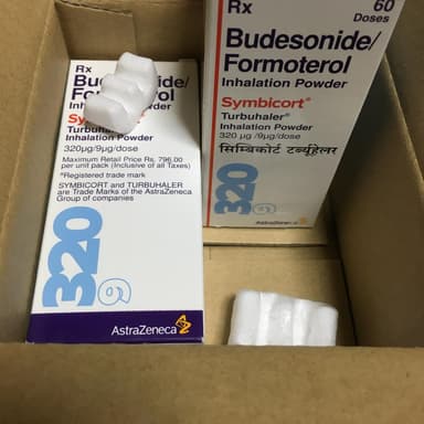 シムビコート320mcg/9mcg 【1箱60回分】 レビュー投稿画像 サムネイル
