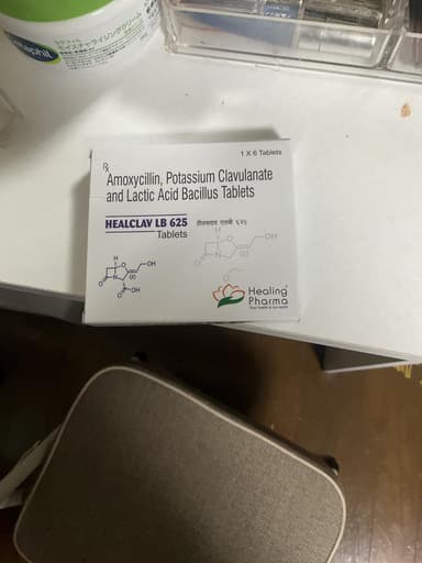 [オーグメンチンジェネリック]ヒールクラブLB625mg 【1箱6錠】 レビュー投稿画像 サムネイル