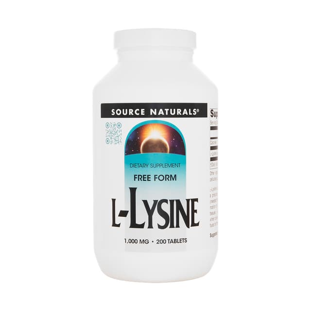 [SOURCE NATURALS]L-リジン1000mg