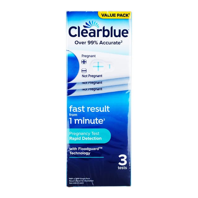 [Clearblue]迅速妊娠検査薬