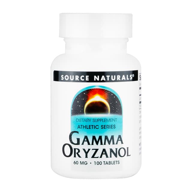 [SOURCE NATURALS]ガンマオリザノール60mg