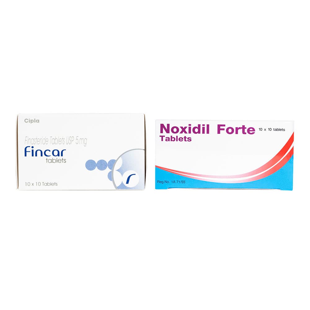 フィンカー5mg100錠＋ノキシジル10mg100錠