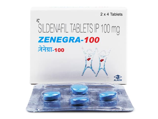 商品画像: [バイアグラジェネリック]ゼネグラ100mg 【1箱8錠】