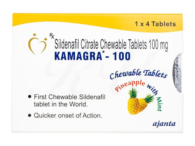 商品画像: カマグラPOLO(KamagraPolo)100mg[パイン] 【1箱4錠】