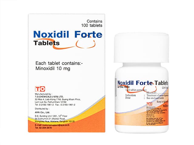 ミノキシジルタブレット Noxidil 10mg 100錠