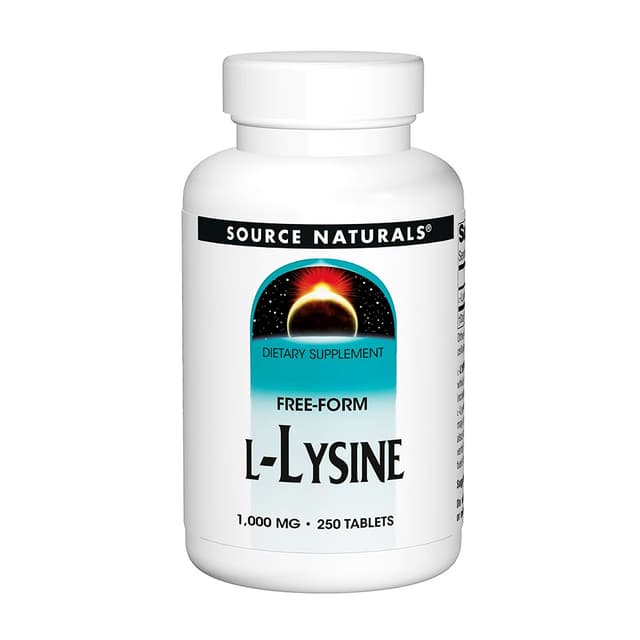 L-リジン1000mg[SourceNaturals]