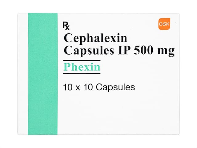 商品画像: [ケフレックス同成分]フェキシン500mg 【1箱100カプセル】