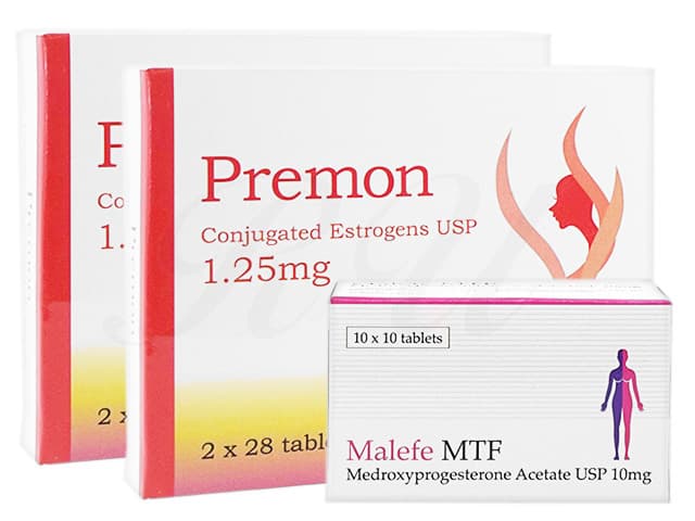 プレモン1.25mg2箱＋マレフェMTF10mg1箱