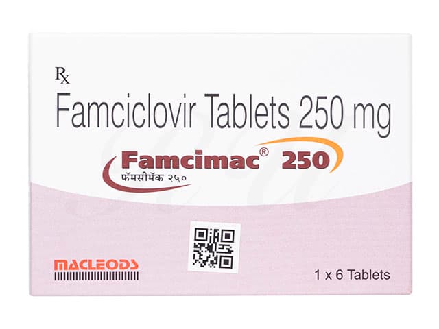[ファムビルジェネリック]ファムシマック250mg 【1箱6錠】