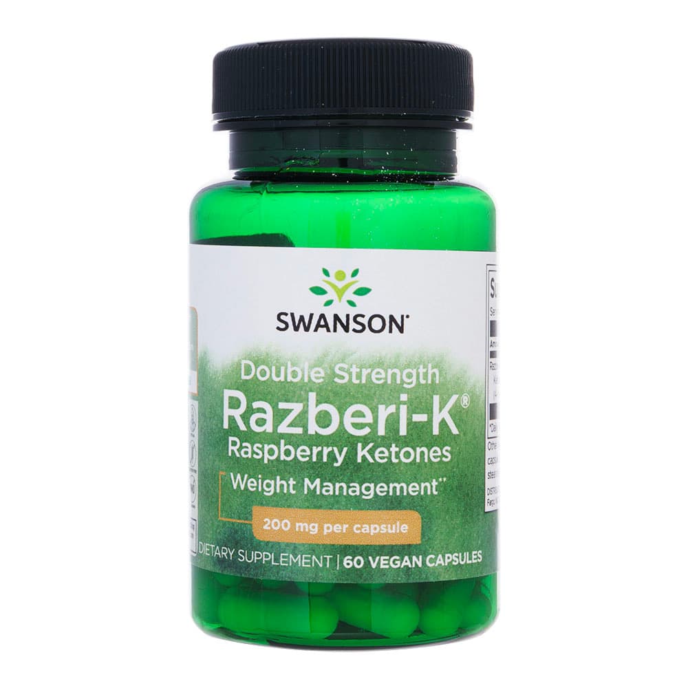 [SWANSON]ラズベリーK200mg 【1本60ベジカプセル】