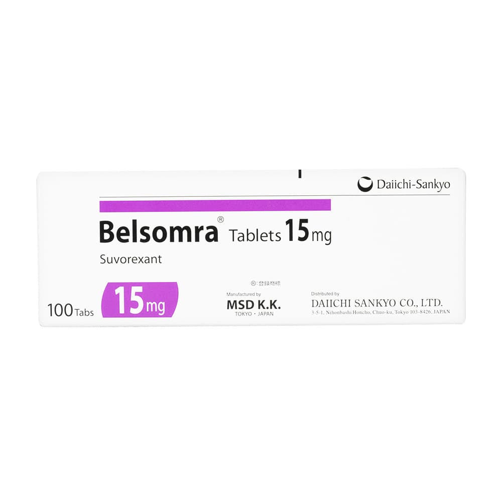 ベルソムラ錠15mg 【1箱100錠】