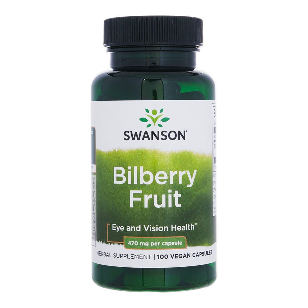 ビルベリー470mg(Bilberry)[Swanson社製]