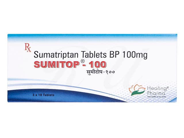 [イミグランジェネリック]スミトップ100mg 【1箱30錠】