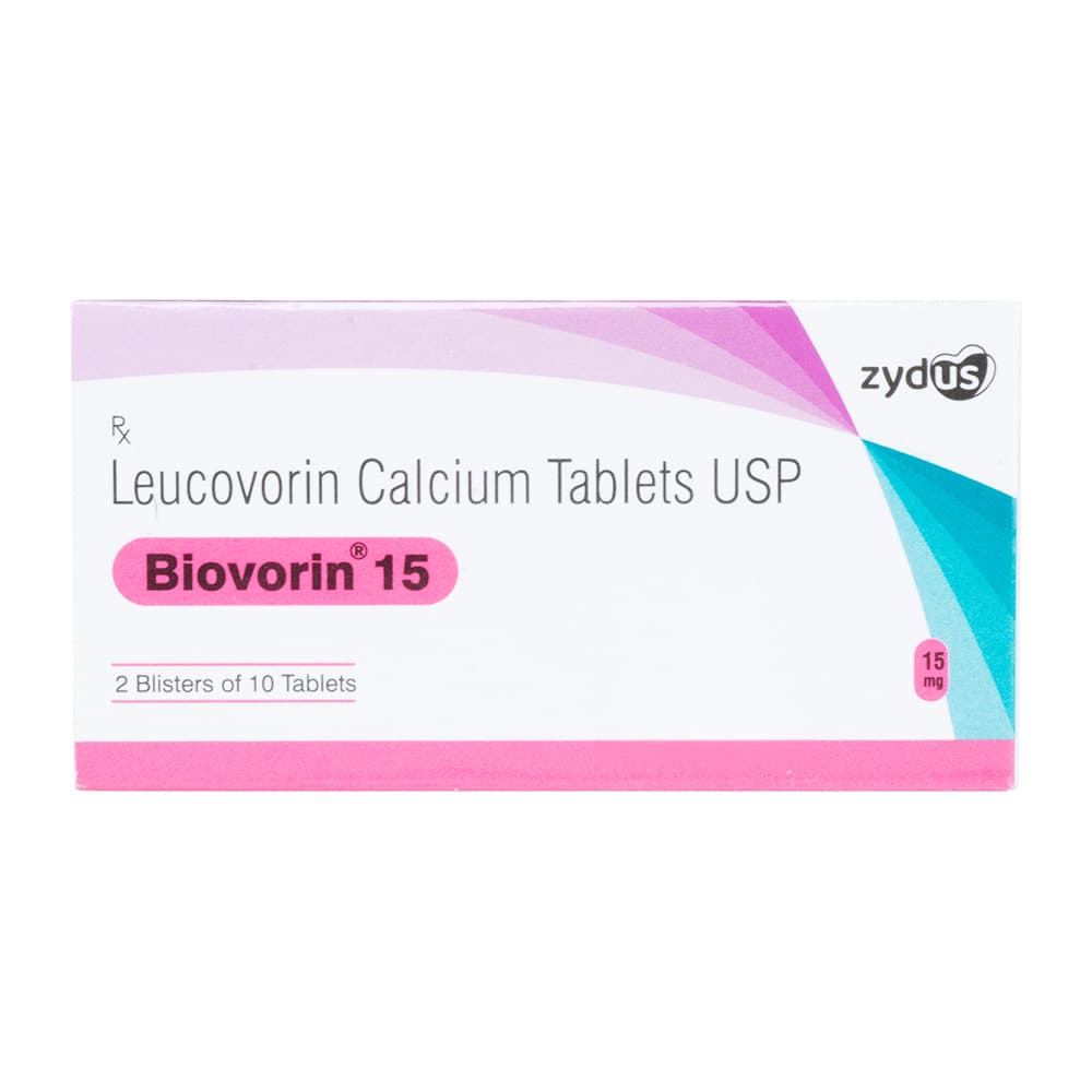 商品画像: [ロイコボリンジェネリック]バイオボリン15mg 【1箱20錠】