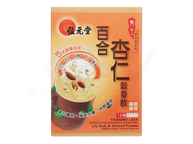 [位元堂]百合杏仁穀麦飲 【1箱25g5袋】
