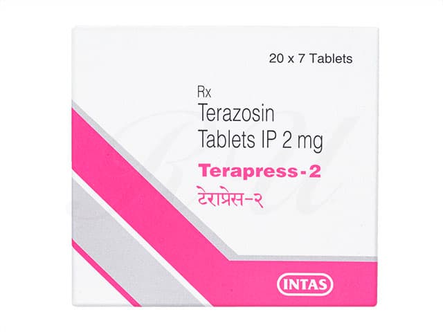 [ハイトラシンジェネリック]テラプレス2mg 【1箱140錠】