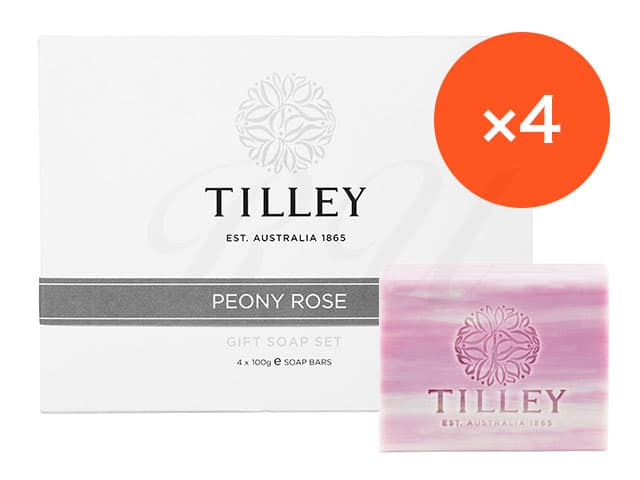 ピオニーローズソープ(Tilley)