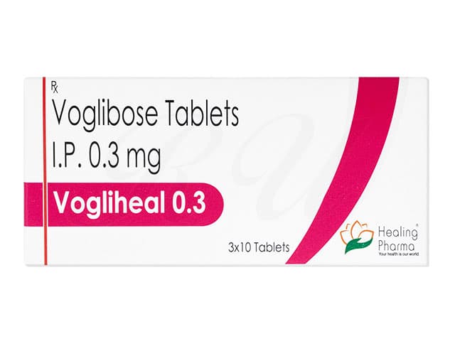 [ベイスンジェネリック]ボグリヒール0.3mg 【1箱30錠】