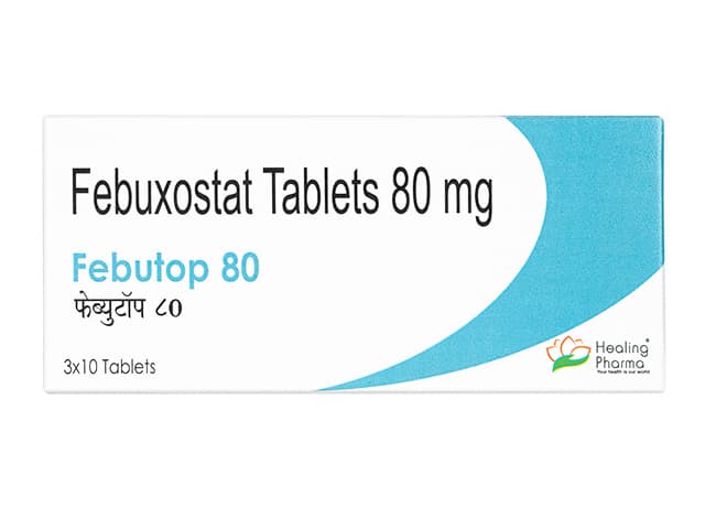 商品画像: [フェブリクジェネリック]フェブトップ80mg 【1箱30錠】