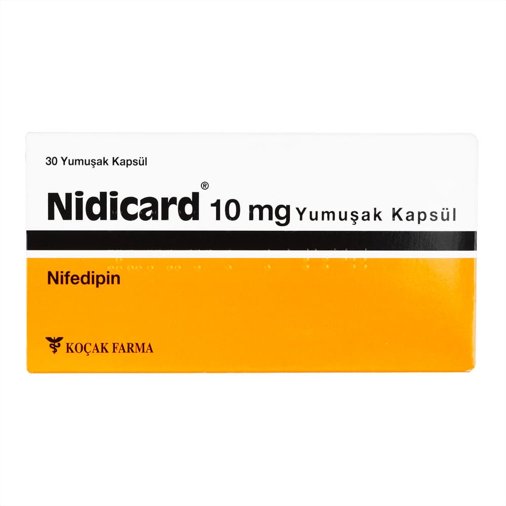 [アダラートジェネリック]ニディカード10mg 【1箱30カプセル】