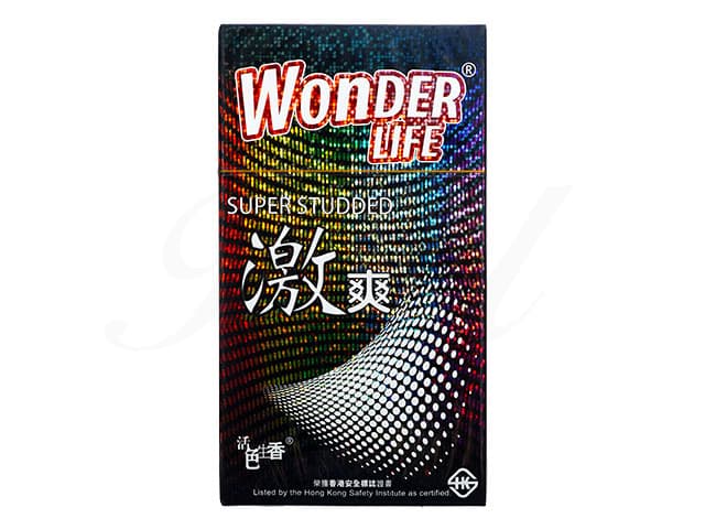 商品画像: [WONDER LIFE]スーパースタディッド 激爽(コンドーム) 【1箱6個】