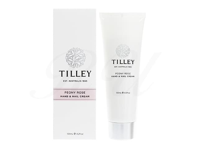 [TILLEY]ハンド＆ネイルクリーム(ピオニーローズ) 【1本125ml】