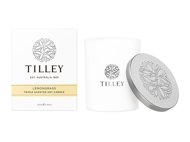 レモングラス・トリプルセンティッドソイキャンドル(Tilley)