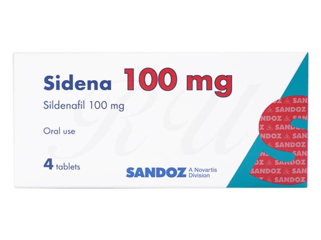 商品画像: [バイアグラジェネリック]シデナ100mg 【1箱4錠】