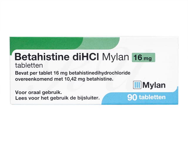 [メリスロンジェネリック]ベタヒスチン二塩酸塩16mg 【1箱90錠】