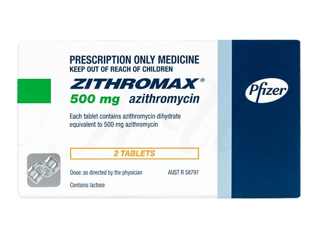 ジスロマック500mg 【1箱2錠】