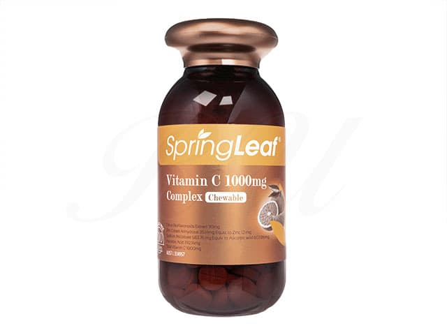 [SpringLeaf]ビタミンC 1000mg コンプレックス チュアブル 【1本200チュワブル錠】