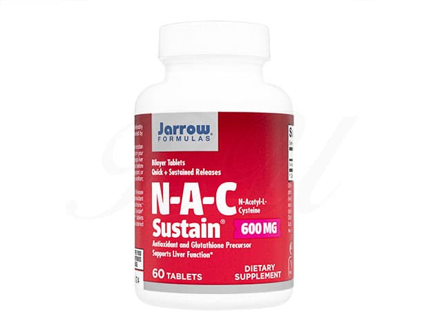 [JarrowFormulas]NACサステイン600mg 【1本60錠】
