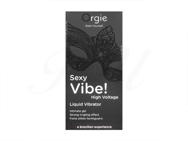 [Orgie]セクシーバイブ！リキッドバイブレーター(ハイボルテージ) 【1箱15ml】