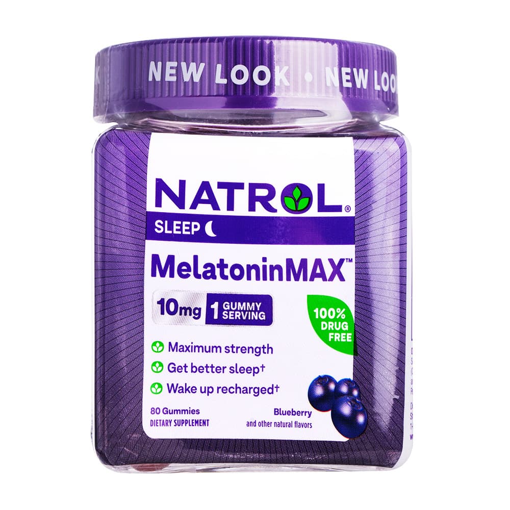 [NATROL]メラトニンマックス10mg 【1本80粒】