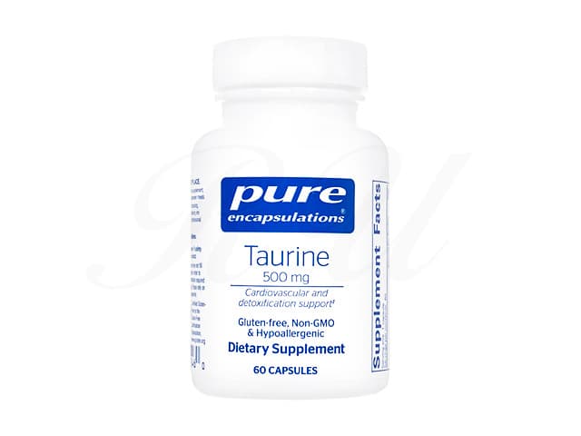 [pure encapsulations]タウリン500mg 【1本60カプセル】