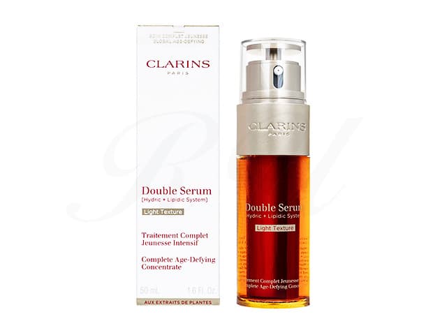 [CLARINS]ダブルセラム コンプリートエイジデファイングコンセントレイト(ライトテクスチャー) 【1本50ml】