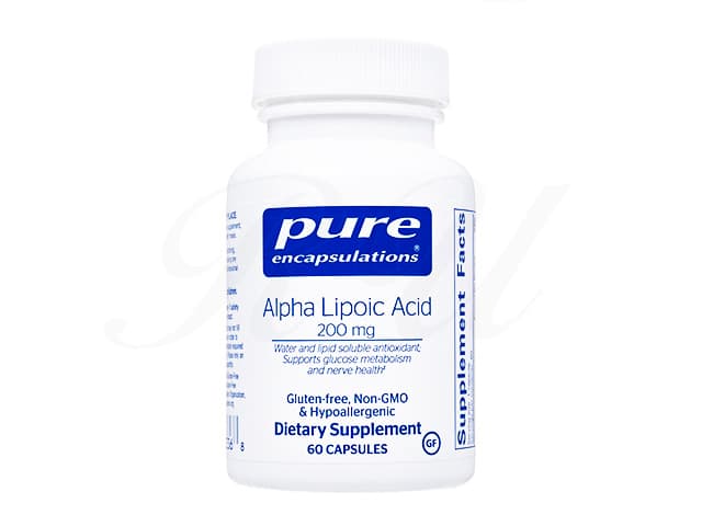 [pure encapsulations]アルファリポイックアシッド200mg 【1本60カプセル】