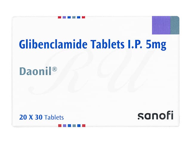 [オイグルコン同成分] ダオニール 5mg 【1箱600錠】