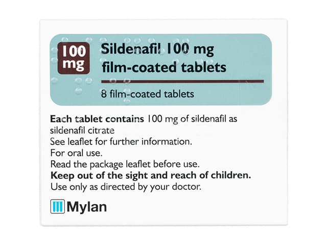 商品画像: [バイアグラジェネリック]シルデナフィル100mg 【1箱8錠】