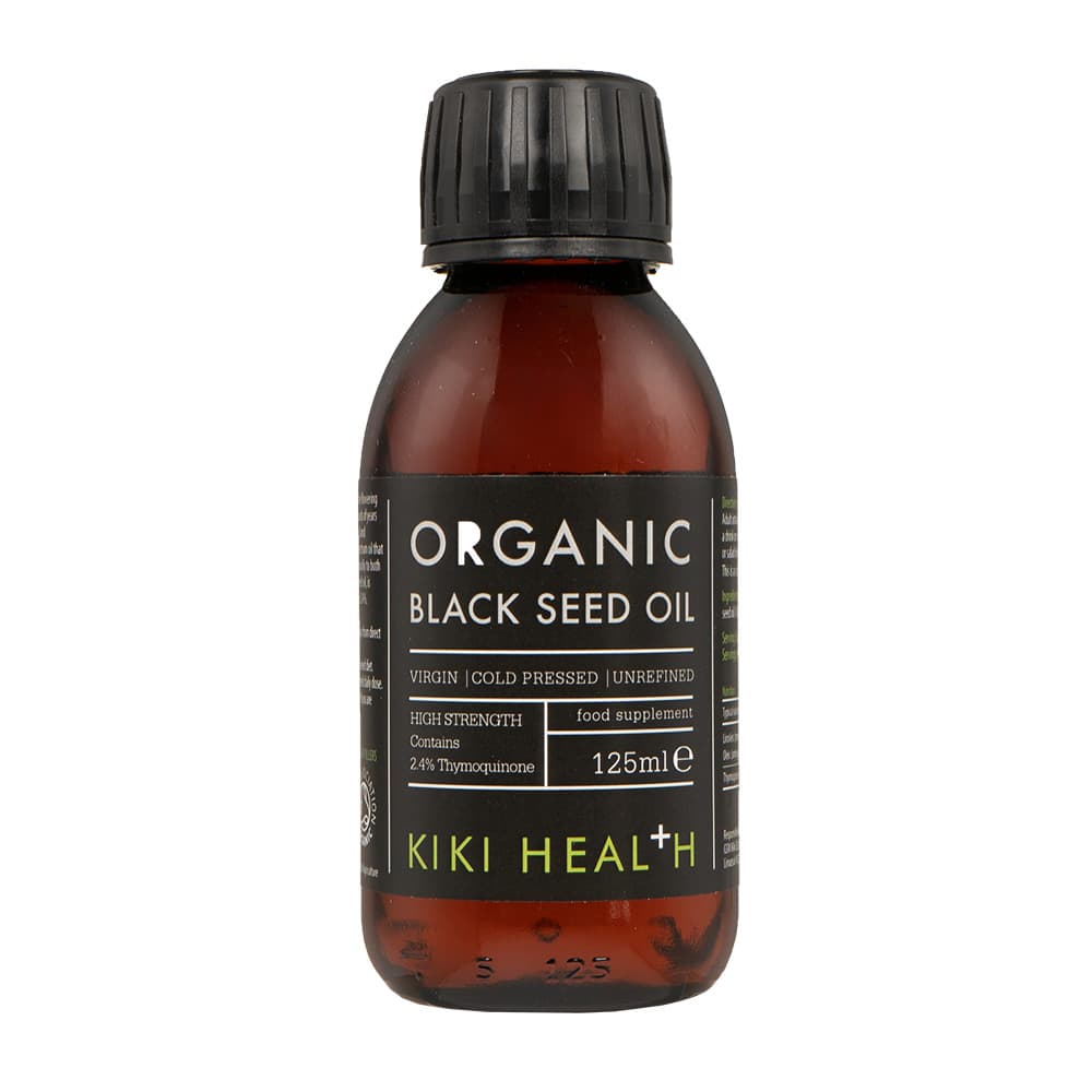 [KIKI HEALTH]オーガニックブラックシードオイル 【1本125ml】