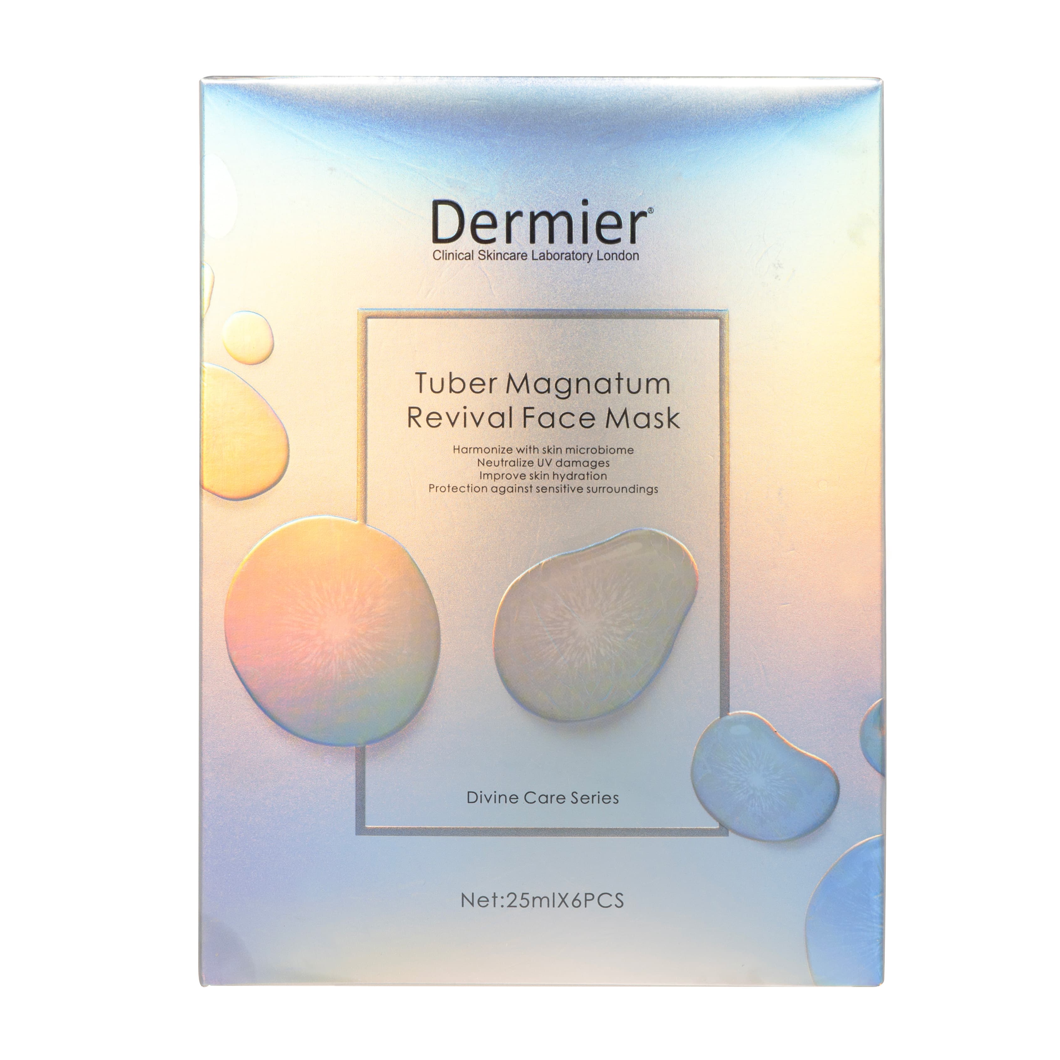 [Dermier]チューバーマグナタム リバイバルフェイスマスク 【1箱25ml x 6枚】