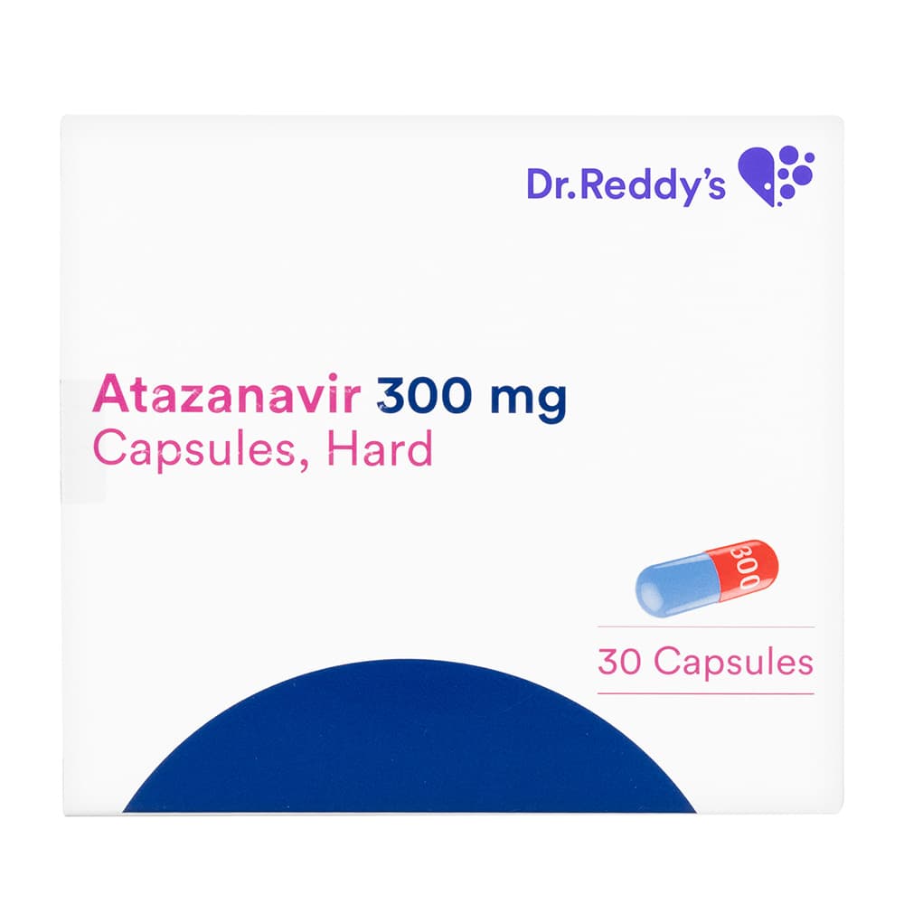 アタザナビル300mg 【1箱30カプセル】