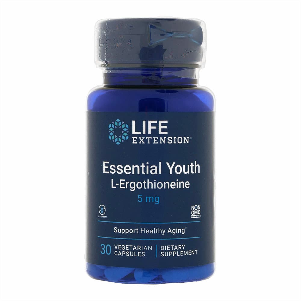 [LIFE EXTENSION]エッセンシャルユース L-エルゴチオネイン5mg 【1本30べジカプセル】